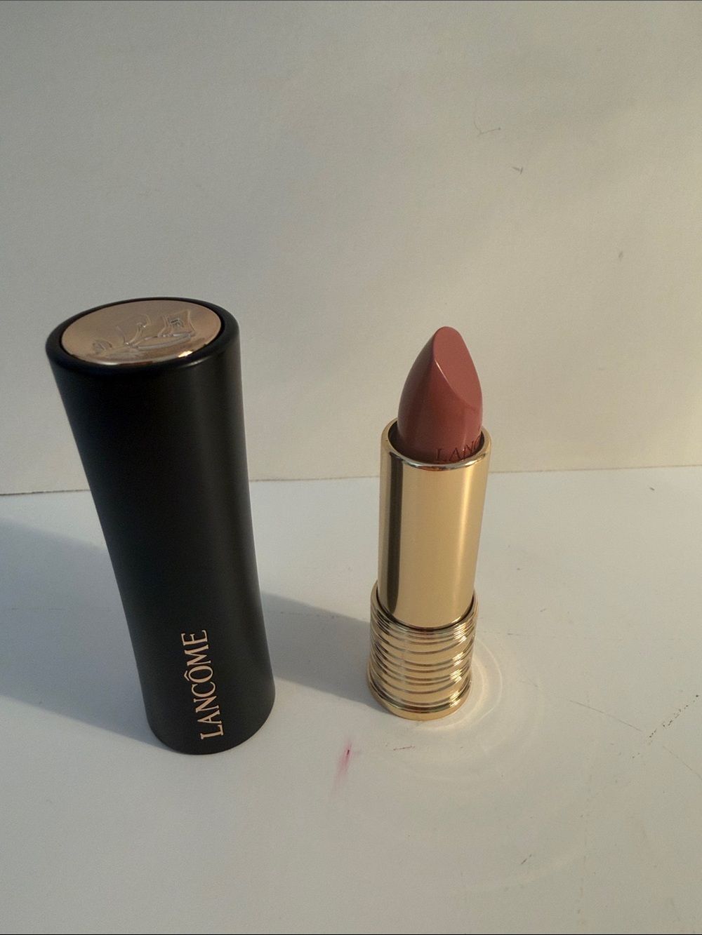 Lancôme French Tea L’Absolut Rouge Cream Lipstick, #274,NWT, push top opens!